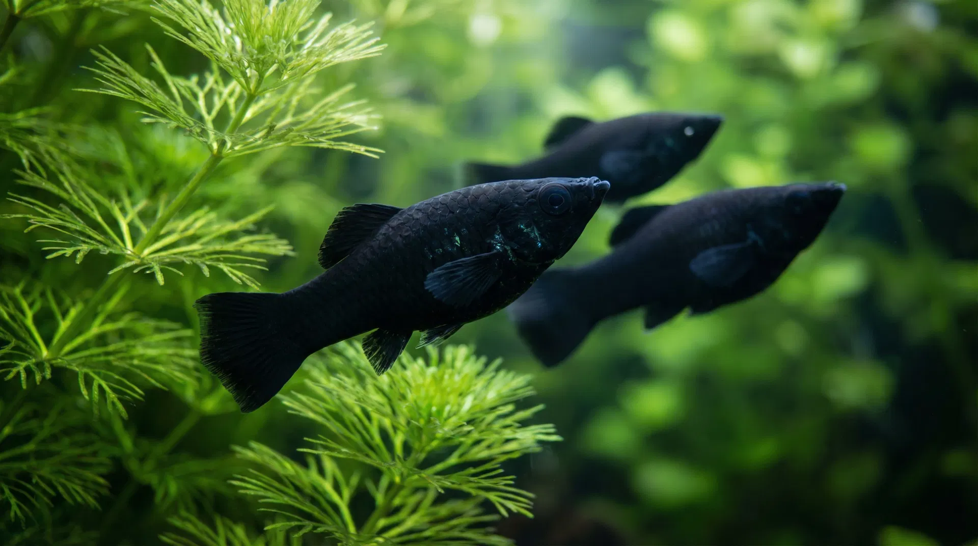 Black Molly (Poecilia sphenops)