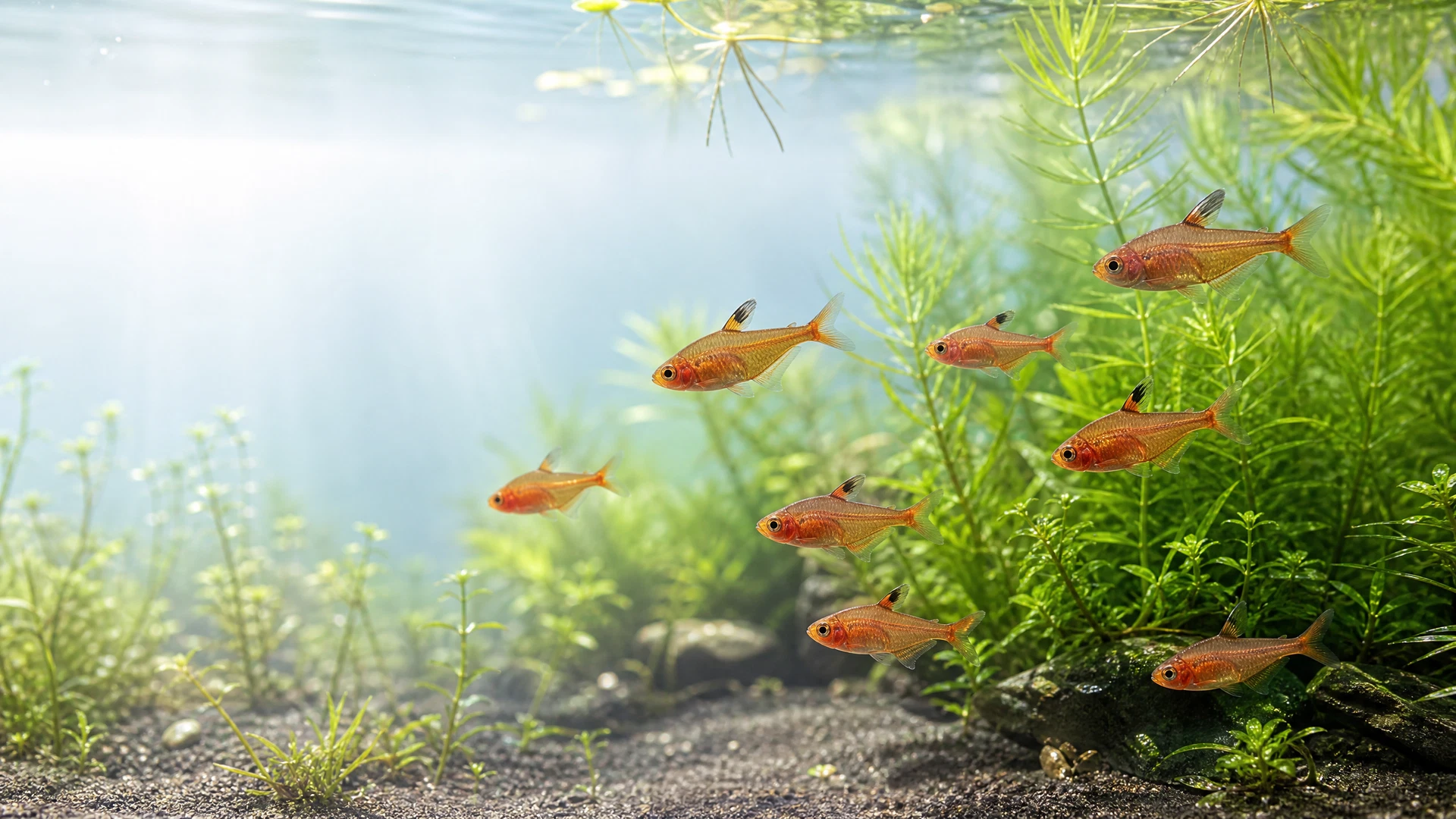 Funkensalmler (Hyphessobrycon amandae)