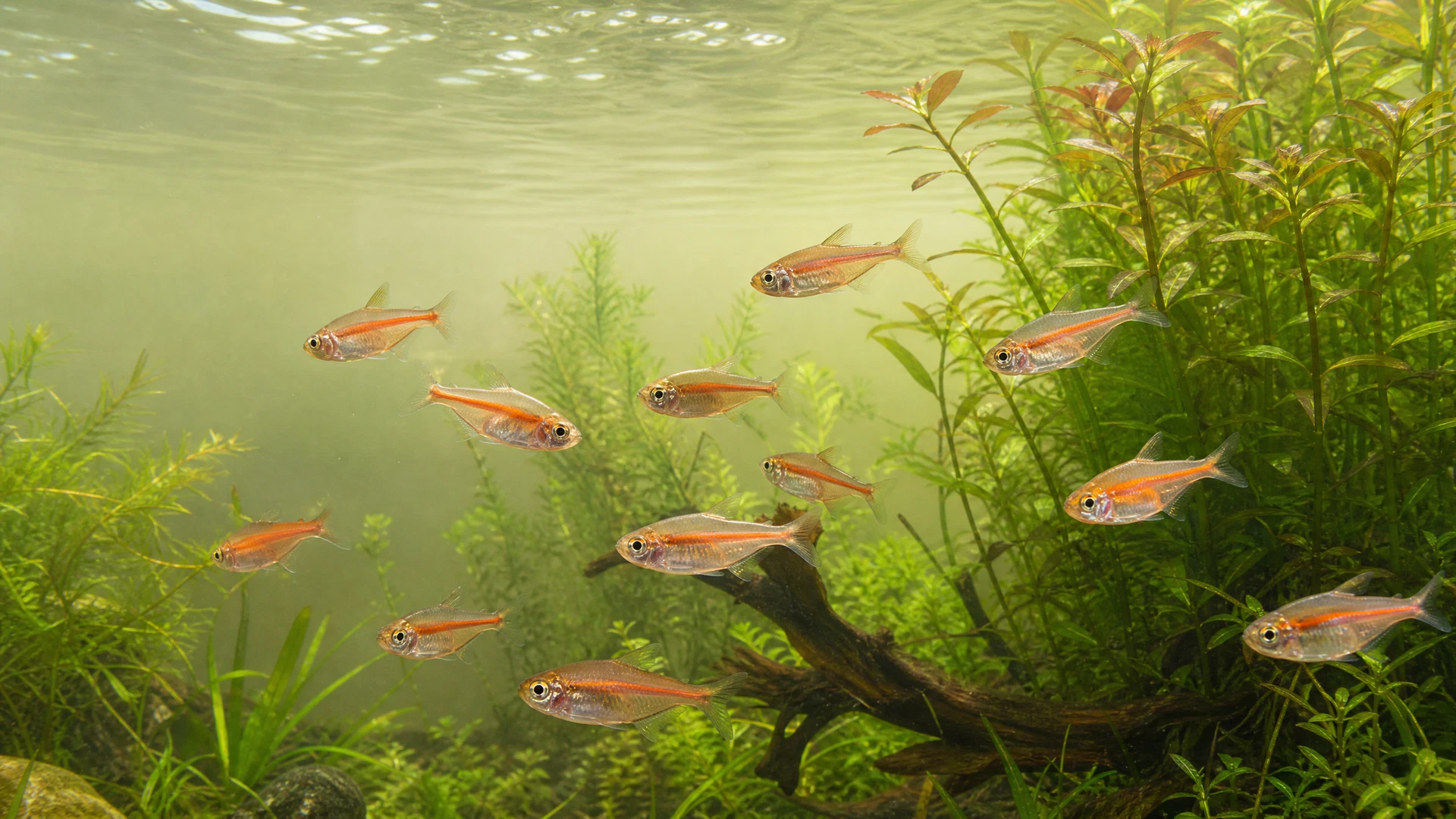 Glühlichtsalmler (Hemigrammus erythrozonus)