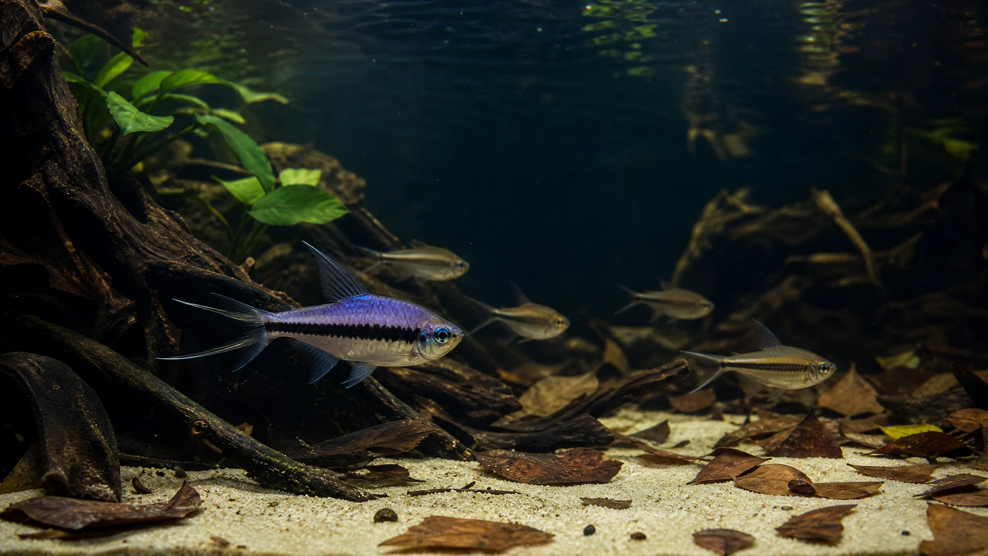 Kaisersalmler (Nematobrycon palmeri)