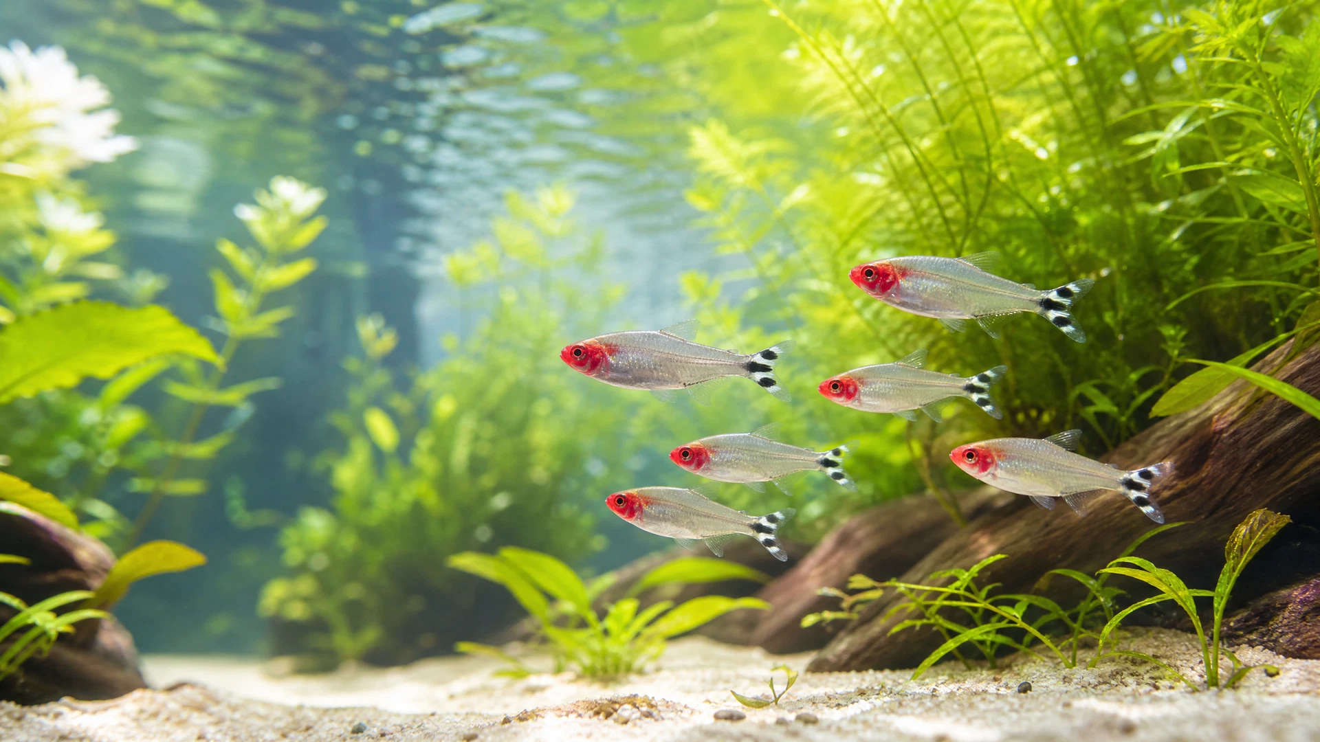 Rotkopfsalmler (Petitella georgiae) im Aquarium